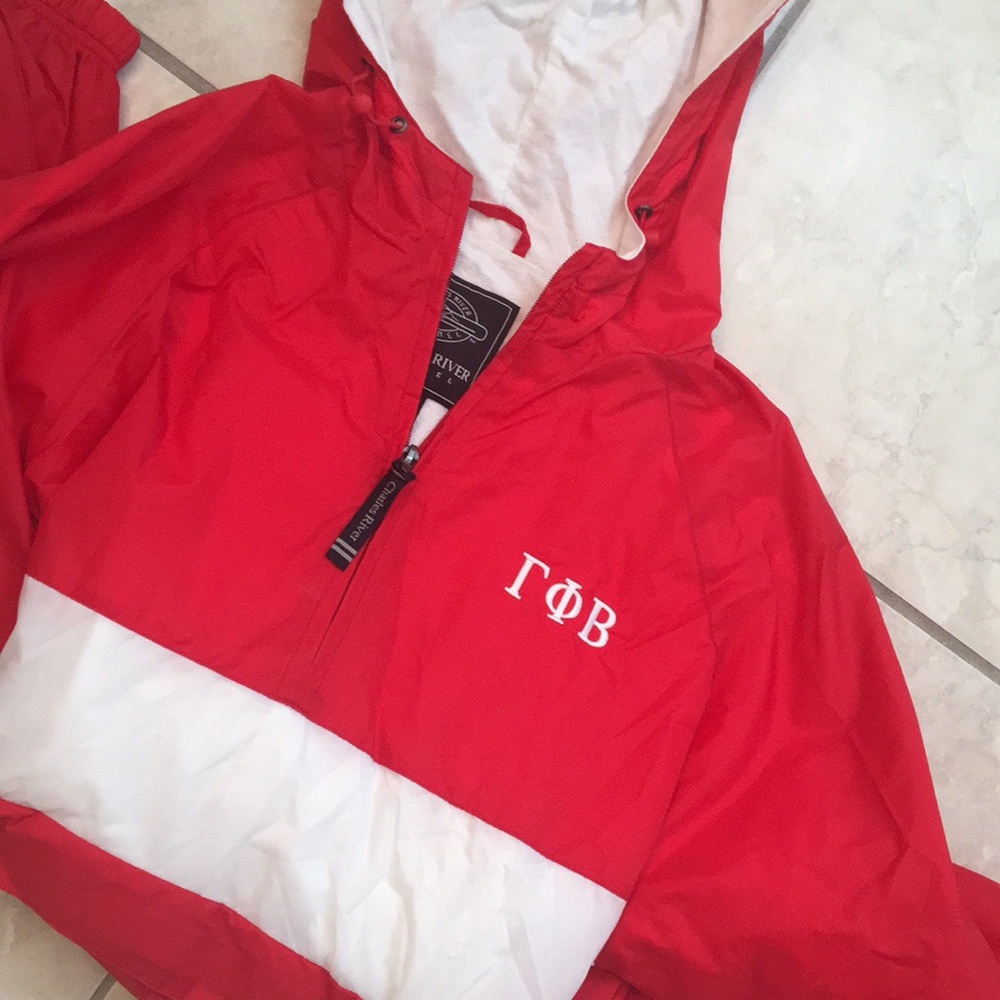 ❤️Gamma Phi Beta rain jacket❤️